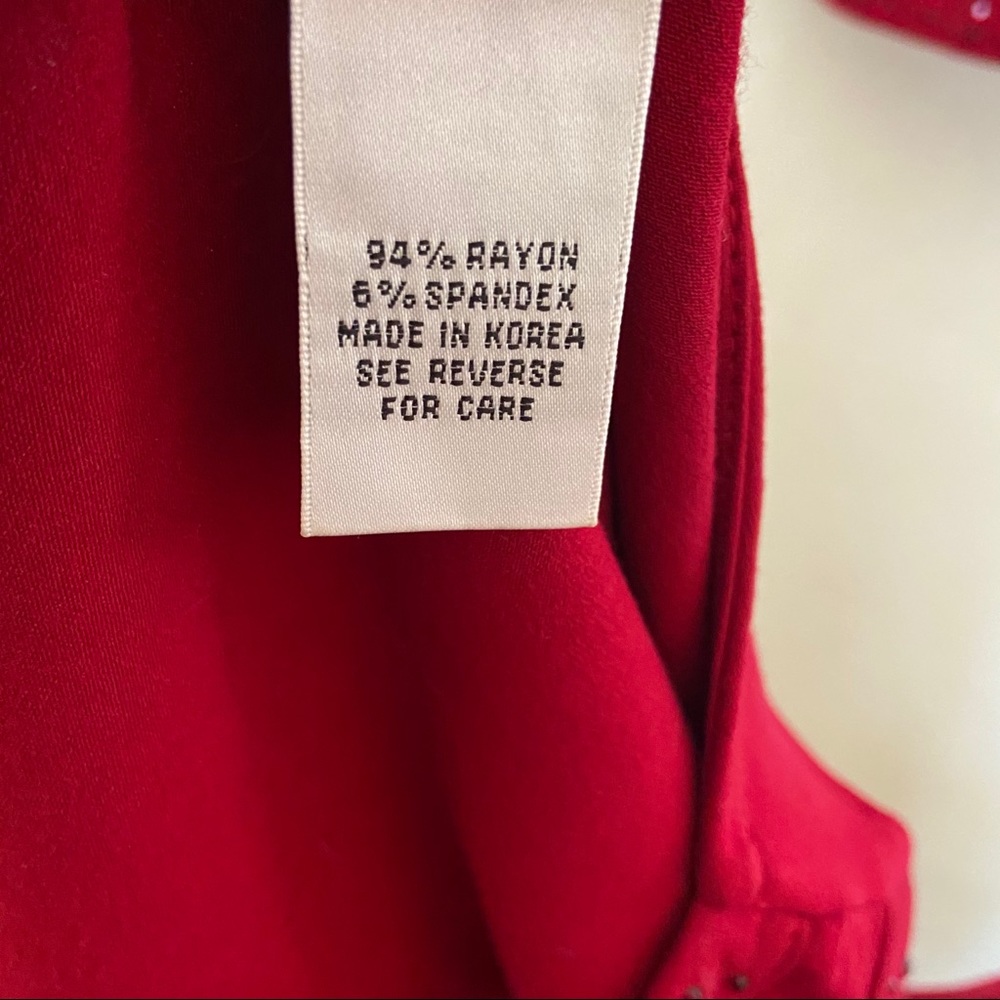 Talbots Red Sweater Set - Picture 11 of 15